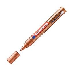 Marcador permanente Edding 750 - Punta cónica - Trazo 2 mm - 4 mm - Color cobre