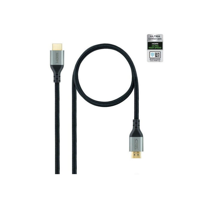 Nanocable Cable HDMI 2.1 Certificado Ultra HS M-M 3m - Color Negro