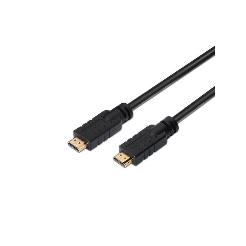 Aisens Cable HDMI V2.0 Premium Alta Velocidad/ HEC 4K@60HZ 18GBPS con Repetidor - A/M-A/M - 20m - Color Negro