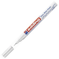 Marcador permanente Edding 780 - Trazo 0,8 mm - Color blanco