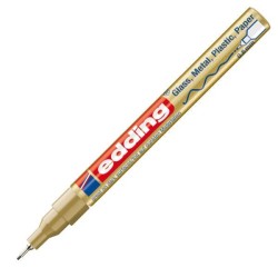 Marcador permanente Edding 780 - Trazo 0,8 mm - Color oro