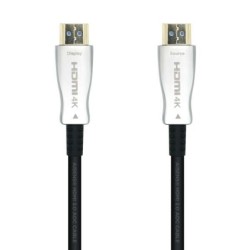 Aisens Cable HDMI V2.0 AOC (Active Optical Cable) Premium Alta Velocidad/ HEC 4K@60HZ 18GBPS - A/M-A/M - 15m - Color Negro