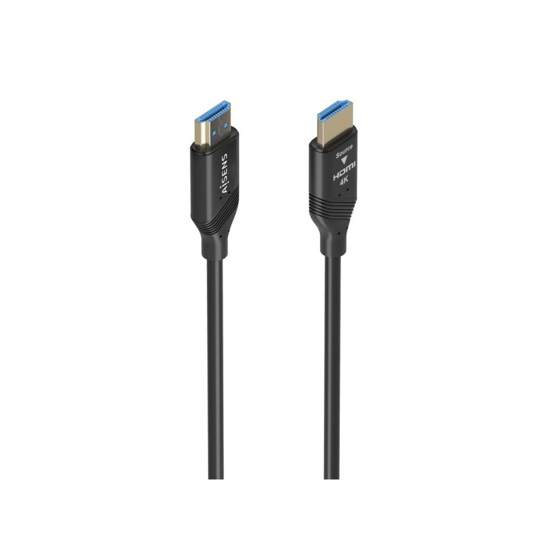 Aisens Cable HDMI V2.0 AOC Premium Alta Velocidad - HEC 4K@60HZ 18GBPS - 15m - Color Negro
