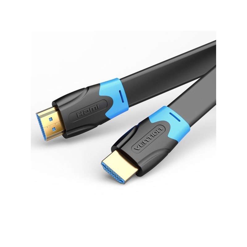 Vention Cable Plano HDMI Macho a HDMI Macho 2.0 4K - 8m - Color Negro