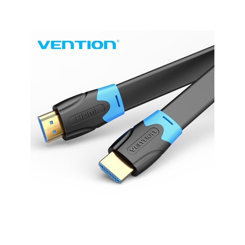 Vention Cable HDMI 2.0 Resolucion 4K - Aislamiento PVC - 10m - Diametro 30AWG - Color Negro