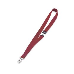 Cintas para identificadores Durable - 20 mm x 44 cm - Color rojo - Pack 10 ud
