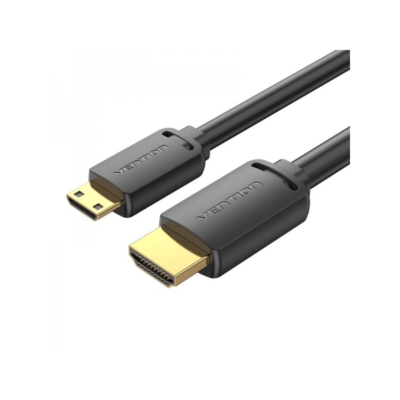 Vention Cable HDMI 2.0 4K HDMI Macho a Mini HDMI Macho - 1m - Color Negro