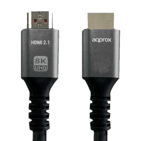 Approx Cable HDMI 2.1 Macho/Macho - Soporta Resolucion 8K - Longitud 1m