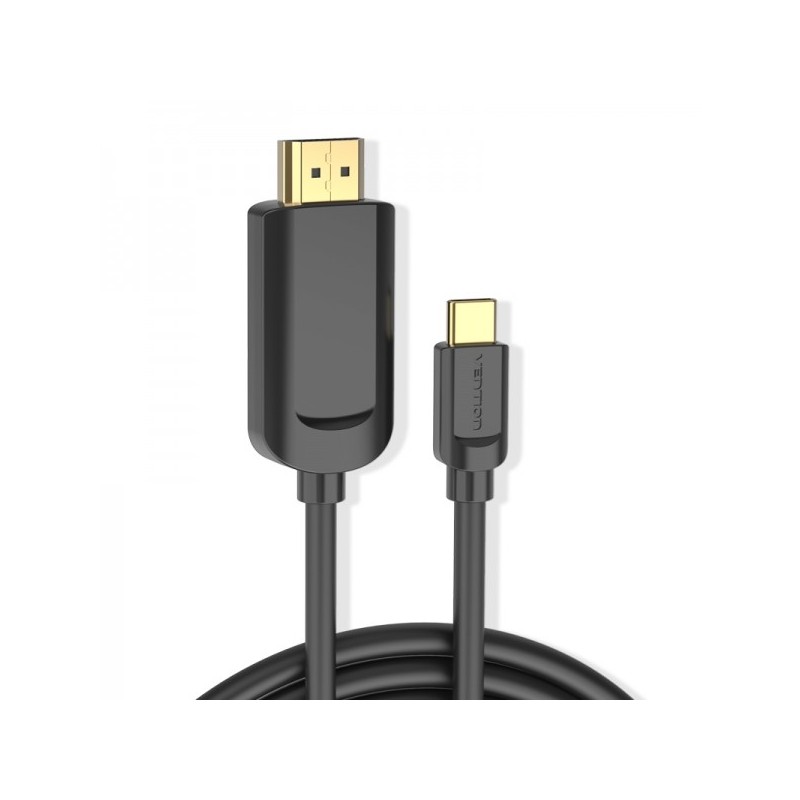 Vention Cable Conversor USB-C Macho a HDMI Macho 4K 1.4 - 2m - Color Negro