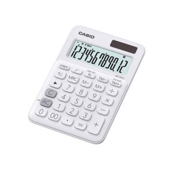 Calculadora sobremesa Casio MS-20UC - 12 dígitos - Color blanco