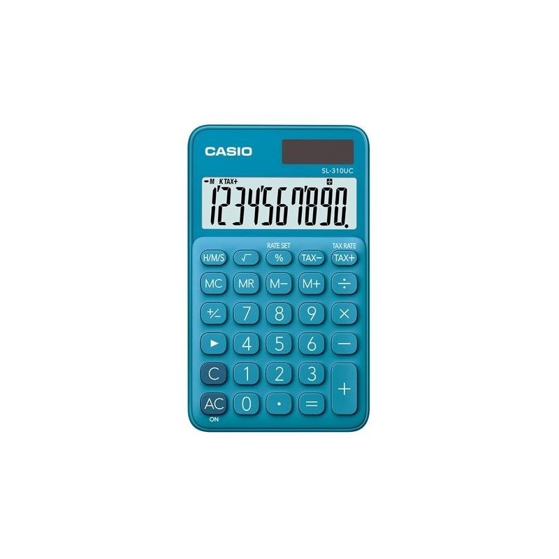 Calculadora de bolsillo SL-310UC - 10 dígitos - Color azul