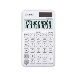 Calculadora de bolsillo SL-310UC - 10 dígitos - Color blanco