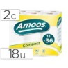 PAPEL HIGIENICO AMOOS DOBLE LARGO 2 CAPAS 32MT 120 MM DIAMETRO X 90 MM ALTO PAQUETE DE 18 ROLLOS