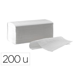 TOALLA DE PAPEL SECAMANOS DAHI Z CELULOSA 2 CAPAS CAJA CON 20 PAQUETES DE 200 UNIDADES
