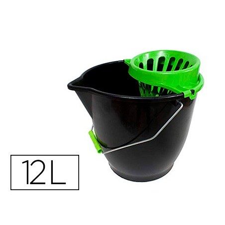 CUBO DE FREGONA CON ESCURRIDOR 13 L