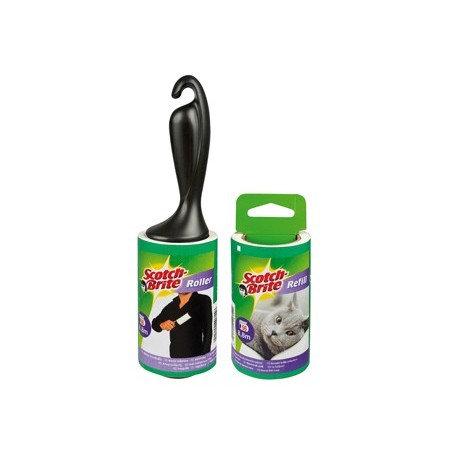 RODILLO QUITAPELUSAS CON MANGO ERGONOMICO Y HOJAS PRECORTADAS 56 USOS