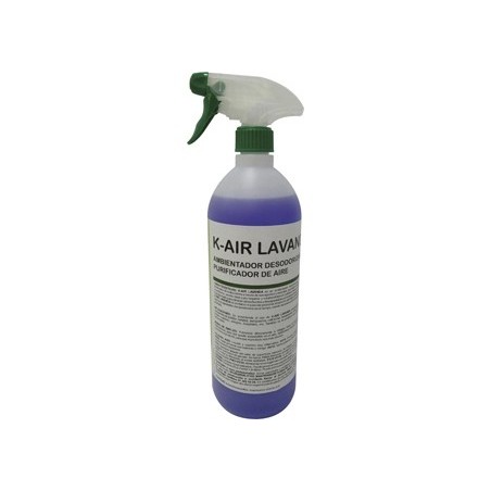 AMBIENTADOR SPRAY IKM K-AIR OLOR FLOR DE LAVANDA BOTELLA DE 1 LITRO