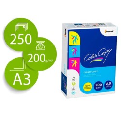 PAPEL FOTOCOPIADORA COLOR COPY DIN A3 200 GRAMOS PAQUETE DE 250 HOJAS