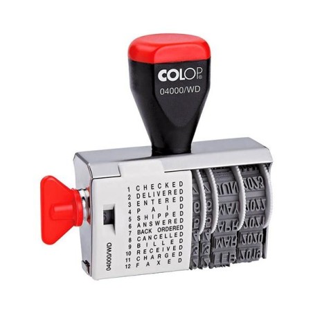Sello fechador Colop 0400WD - Manual
