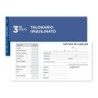 TALONARIO LIDERPAPEL INQUILINATO 3/F  ORIGINAL Y COPIA T207 CON CODICIONES E I.V.A.