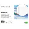 BLOC DIBUJO LIDERPAPEL ACUARELA ENCOLADO 297X420MM 20 HOJAS 300G M2 SIN RECUADRO