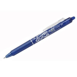 Bolígrafo borrable retráctil Pilot Frixion Clicker - Punta 0,7 mm - Color azul