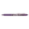 Bolígrafo borrable retráctil Pilot Frixion Clicker - Punta 0,7 mm - Color violeta