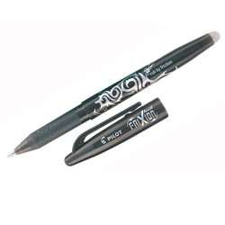 Bolígrafo borrable Pilot Frixion - Punta 0,7 mm - Color negro