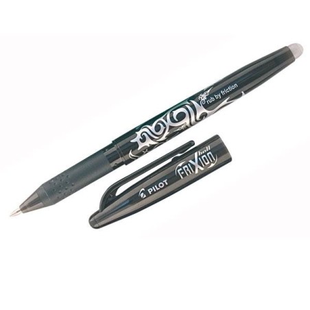 Bolígrafo borrable Pilot Frixion - Punta 0,7 mm - Color negro