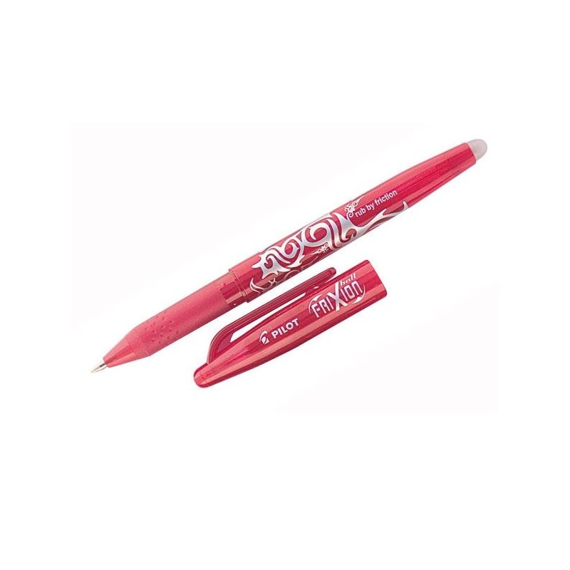 Bolígrafo borrable Pilot Frixion - 0,7 mm - Color rojo