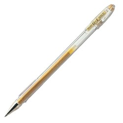 Roller Pilot G1 Metallic - Trazo 0,4 mm - Color oro
