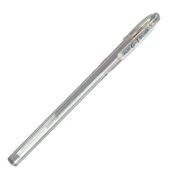 Roller Pilot G1 Metallic - Trazo 0,4 mm - Color plata