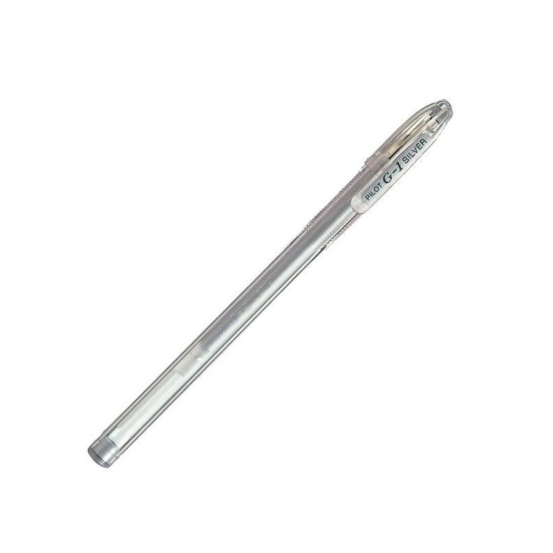 Roller Pilot G1 Metallic - Trazo 0,4 mm - Color plata Roller Pilot G1 Metallic - Trazo 0,4 mm - Color plata