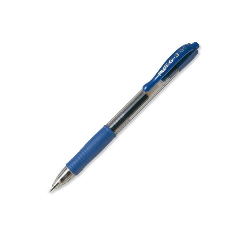 Roller retráctil Pilot G2 - Trazo 0,4 mm - Color azul