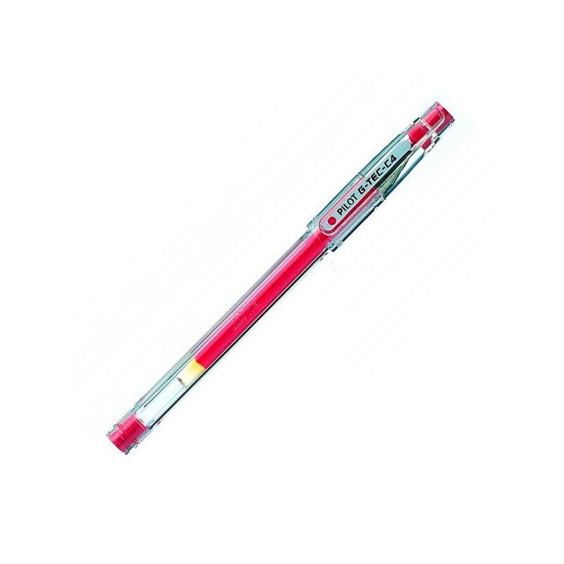 Roller Pilot G-Tec-C4 - Trazo 0,2 mm - Color rojo Roller Pilot G-Tec-C4 - Trazo 0,2 mm - Color rojo