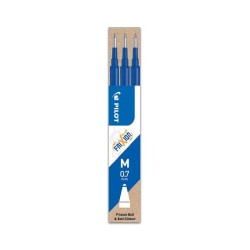 Recambios bolígrafo Pilot Frixion - Color azul - Pack 3 ud