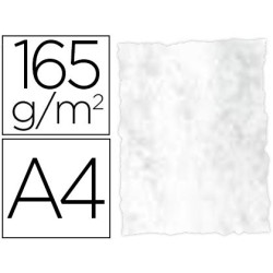 PAPEL COLOR LIDERPAPEL PERGAMINO CON BORDES A4 165G/M2 GRIS PACK DE 25 HOJAS