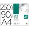 PAPEL DIBUJO LIDERPAPEL 210X297MM 90G/M2 VEGETAL (PACK INDIVISIBLE 250 UDS)