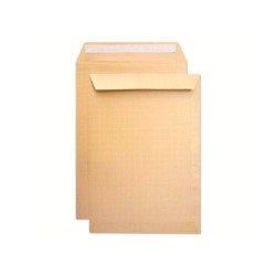 SOBRE LIDERPAPEL BOLSA SEGURIDAD KRAFT MARRON ARMADO 120 GR 229X324 MM UNIDAD (PACK INDIVISIBLE 100 UDS)