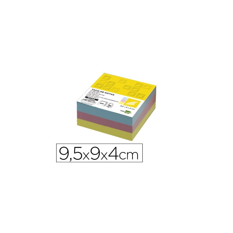 RECAMBIO LIDERPAPEL MULTITACO COLORES TAMAÑO 95X90X40 MM
